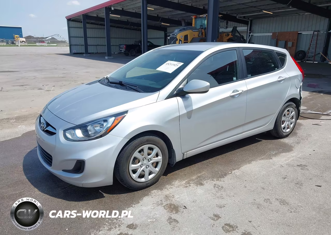 2013 Hyundai Accent Gs VIN:KMHCT5AE1DU093164 - 2