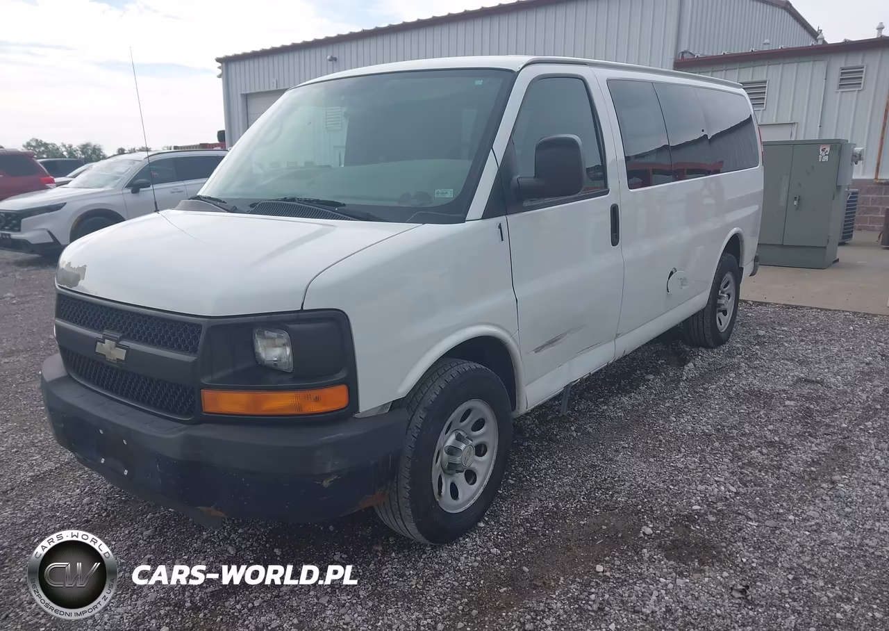 2010 Chevrolet Express G1500 VIN:1GCUGADX0A1123254 - 2