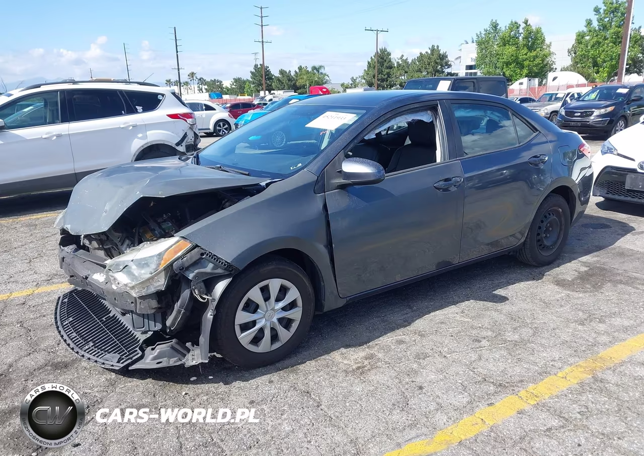 2015 Toyota Corolla L VIN:5YFBURHE6FP295136 - 2