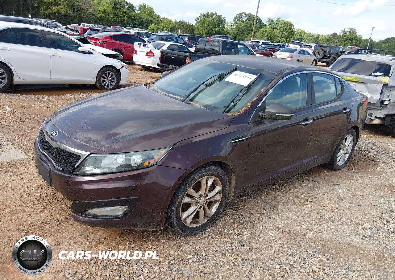 2013 Kia Optima Lx VIN:5XXGM4A75DG138675 - 2