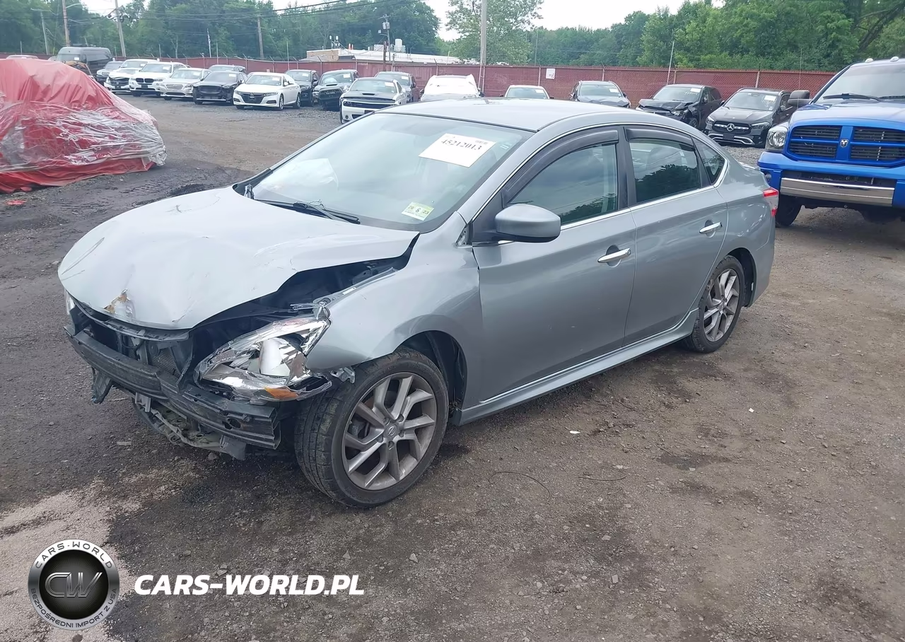 2013 Nissan Sentra Sr VIN:3N1AB7AP0DL711583 - 2