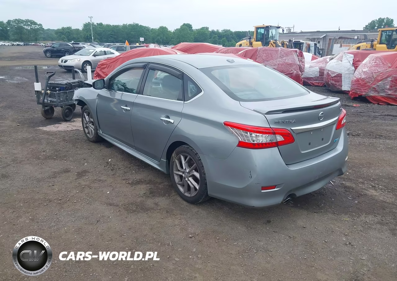 2013 Nissan Sentra Sr VIN:3N1AB7AP0DL711583 - 3
