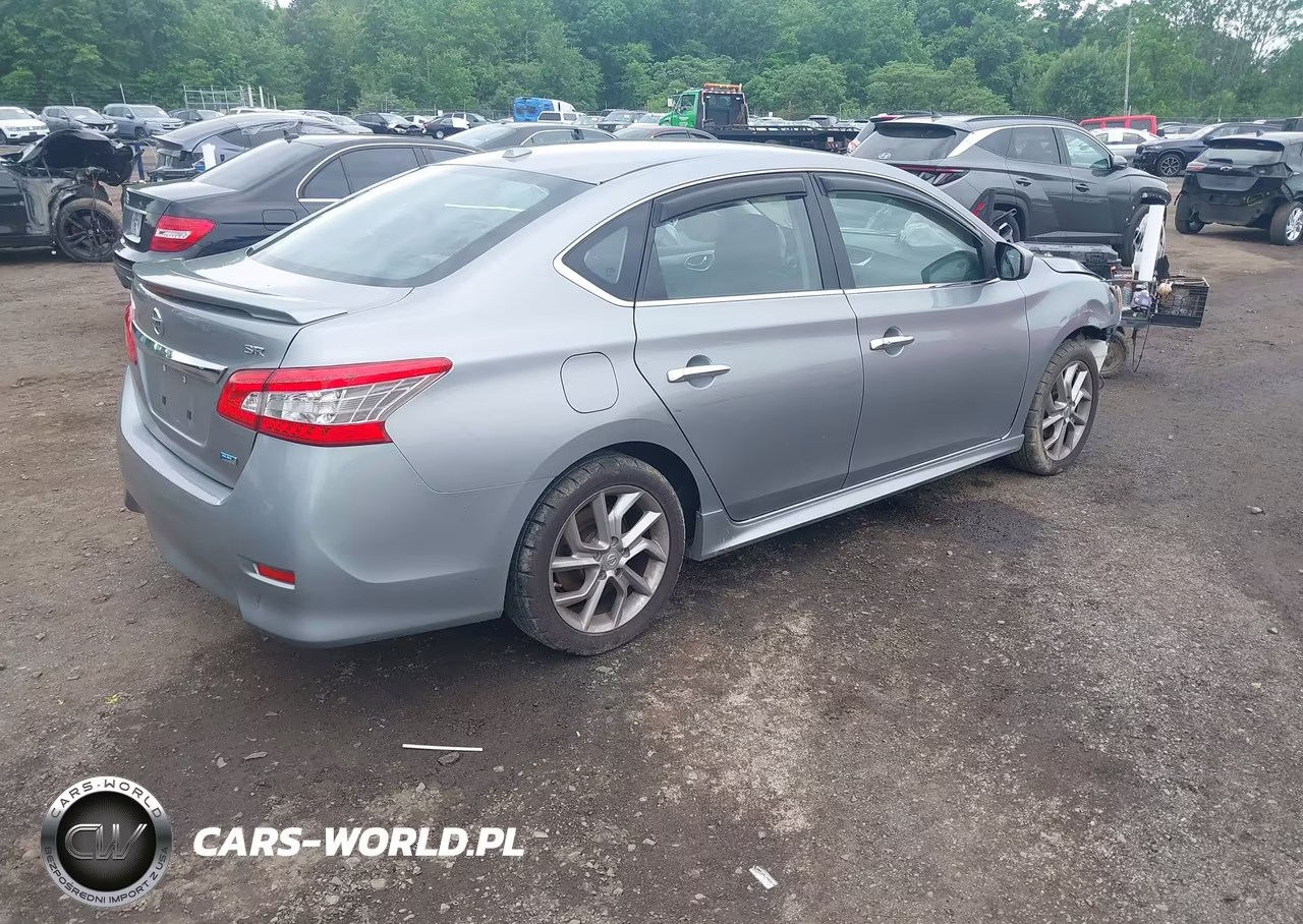 2013 Nissan Sentra Sr VIN:3N1AB7AP0DL711583 - 4