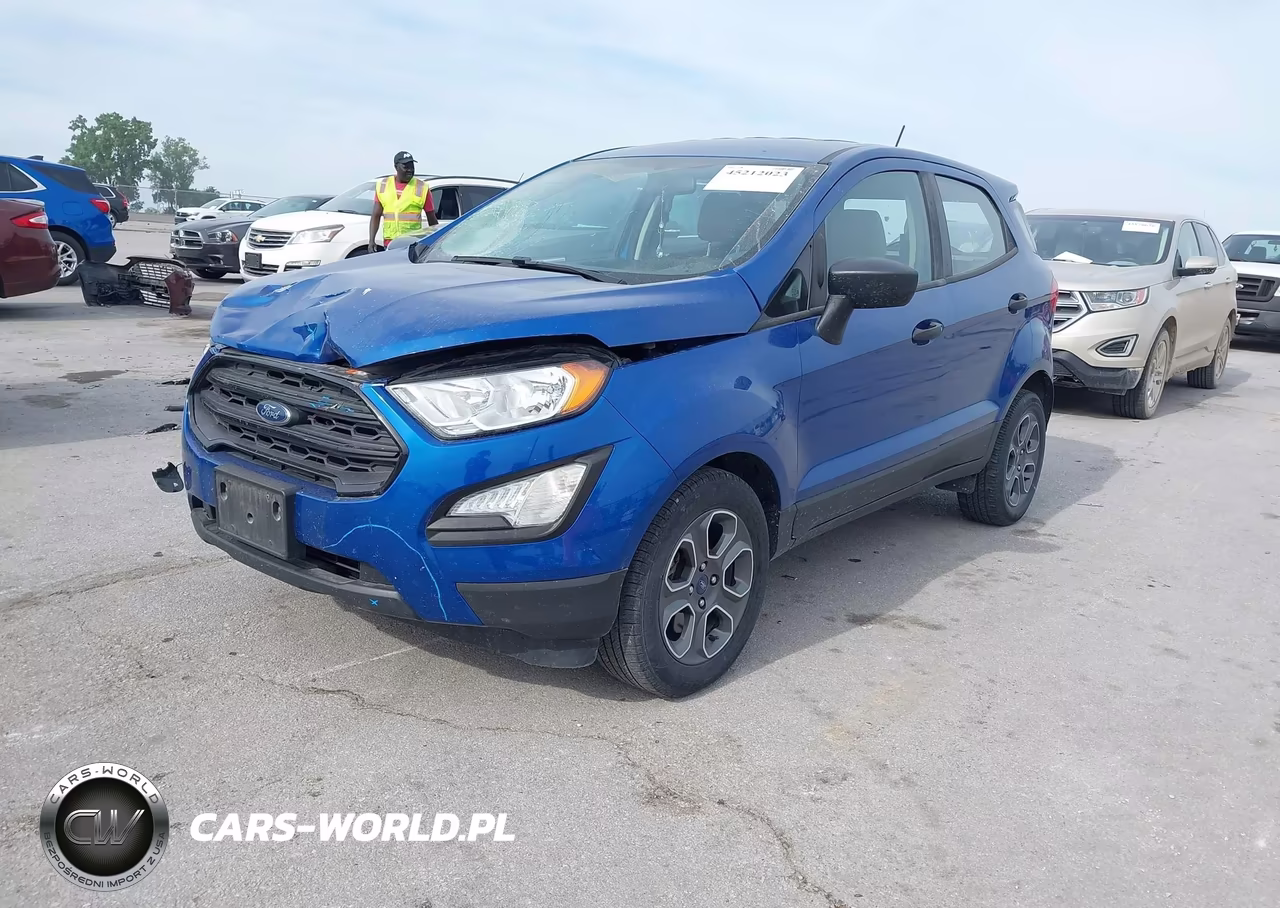 2018 Ford Ecosport S VIN:MAJ3P1RE4JC186015 - 2