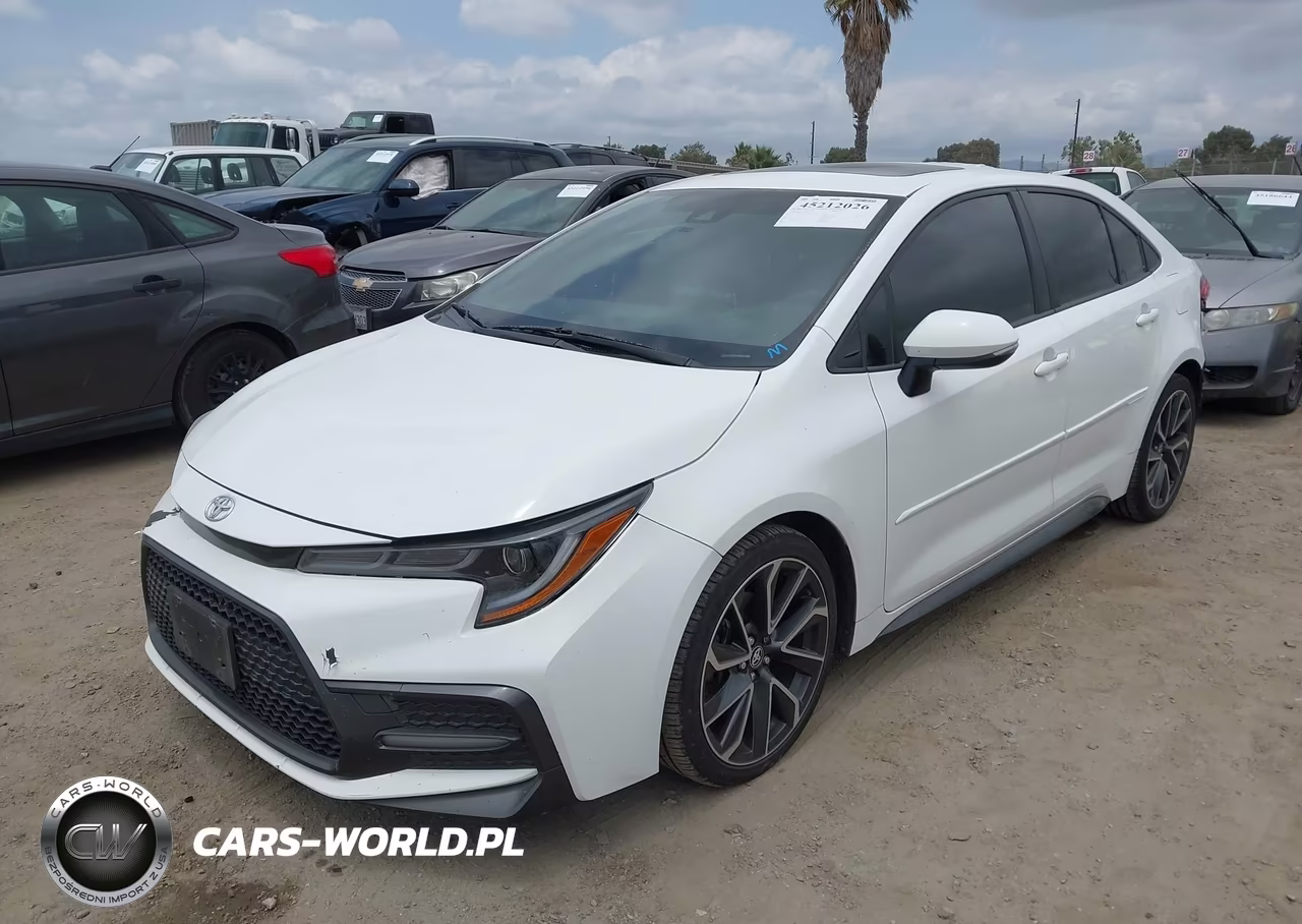2020 Toyota Corolla Se VIN:JTDP4RCE4LJ029384 - 2