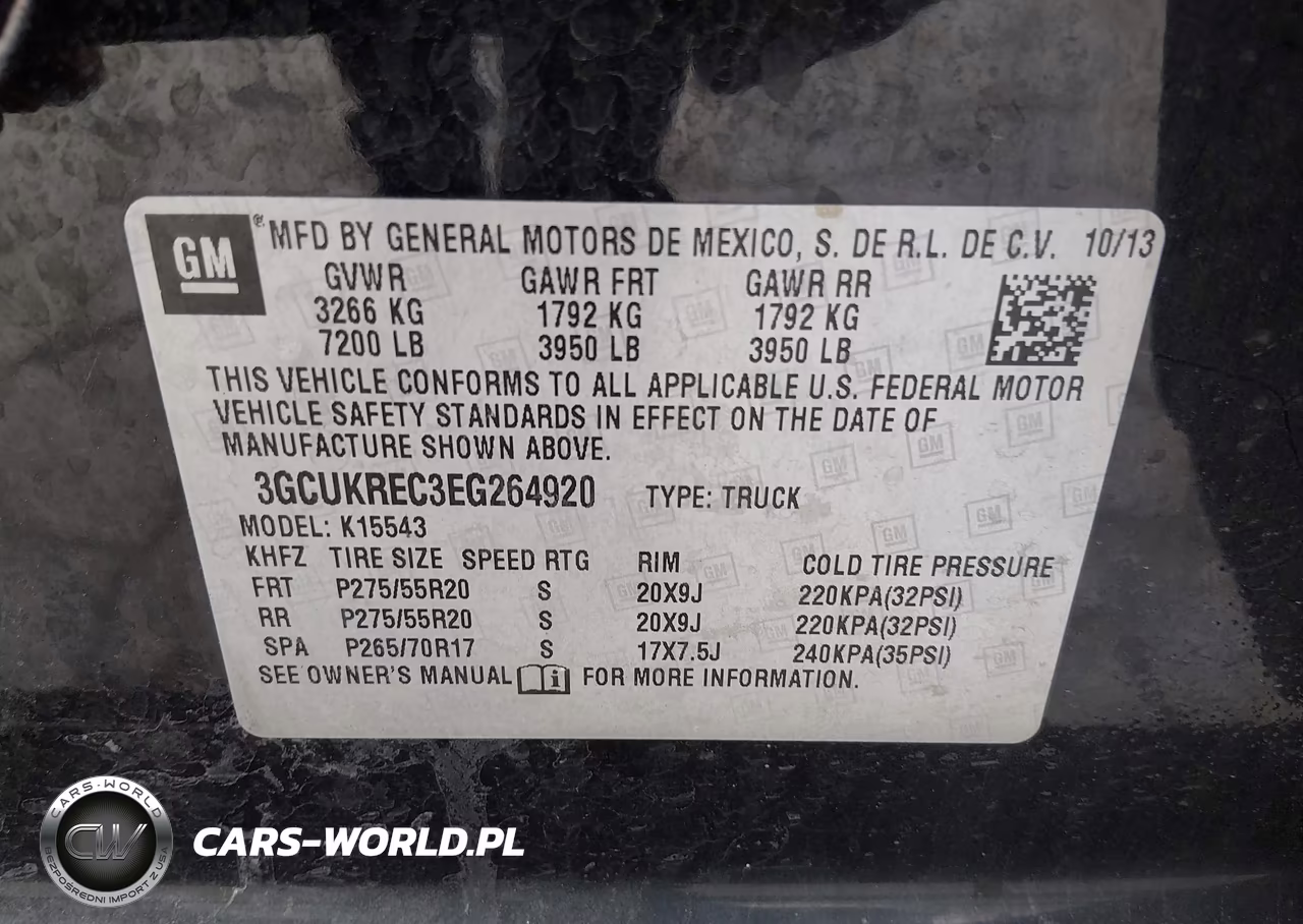 2014 Chevrolet Silverado 1500 1Lt VIN:3GCUKREC3EG264920 - 9