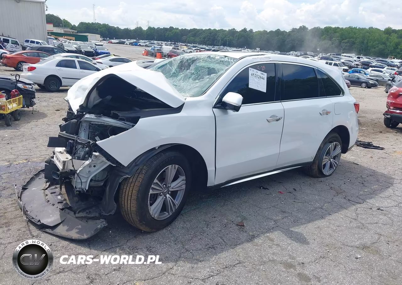 2020 Acura Mdx Standard VIN:5J8YD3H3XLL014161 - 2