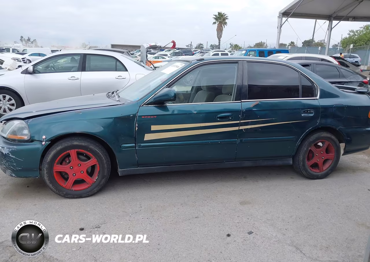 1997 Honda Civic Lx VIN:JHMEJ6671VS037529 - 14