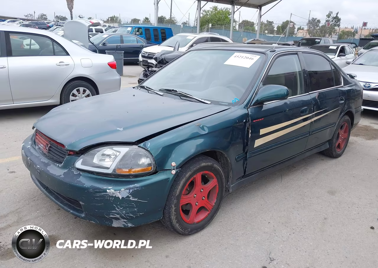 1997 Honda Civic Lx VIN:JHMEJ6671VS037529 - 2