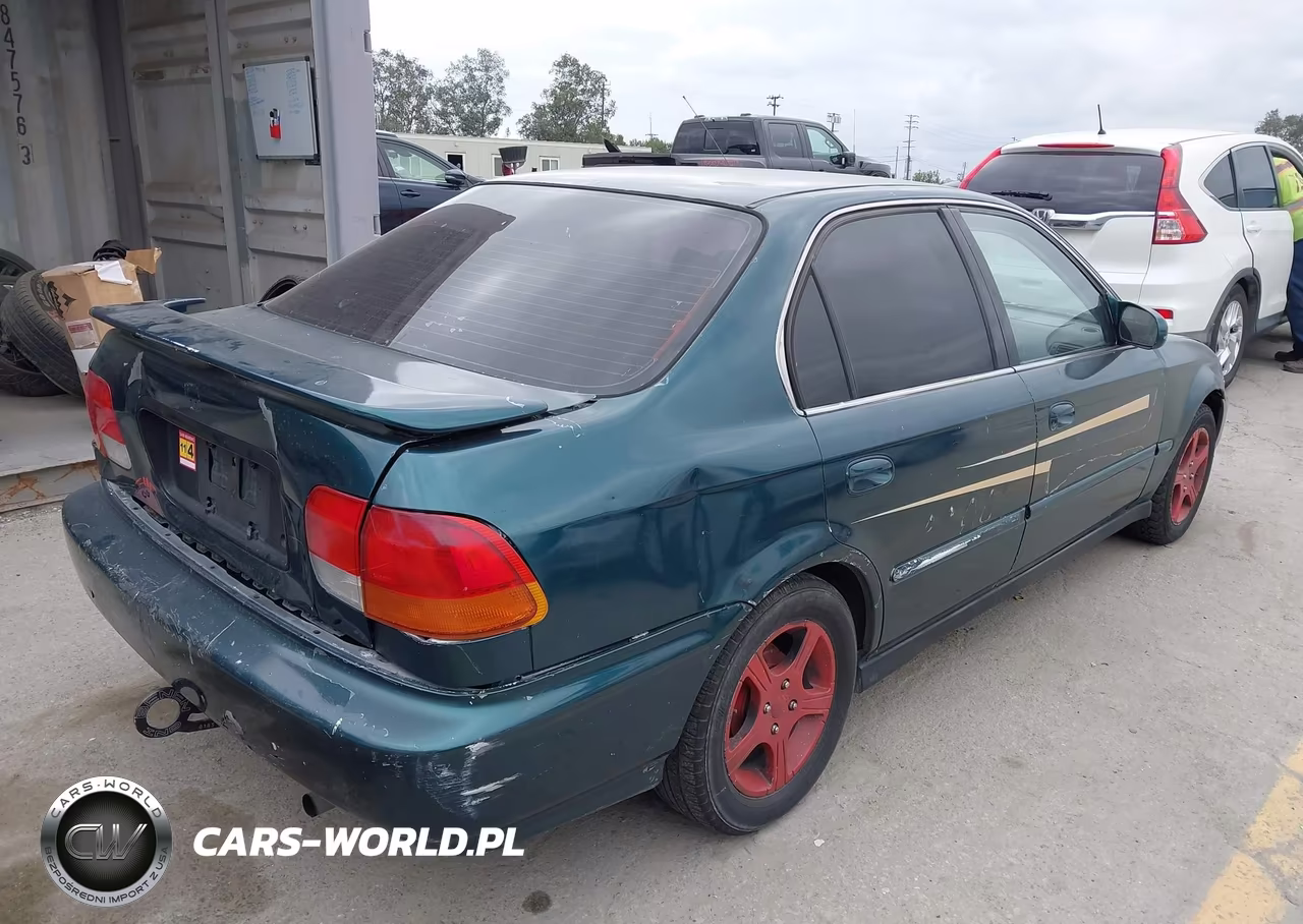 1997 Honda Civic Lx VIN:JHMEJ6671VS037529 - 4