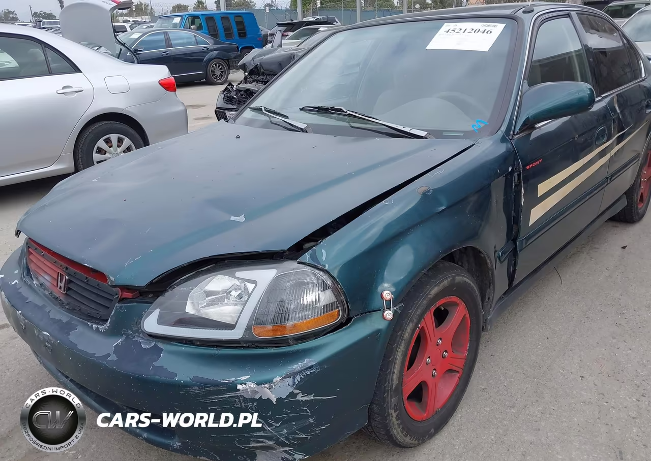 1997 Honda Civic Lx VIN:JHMEJ6671VS037529 - 6