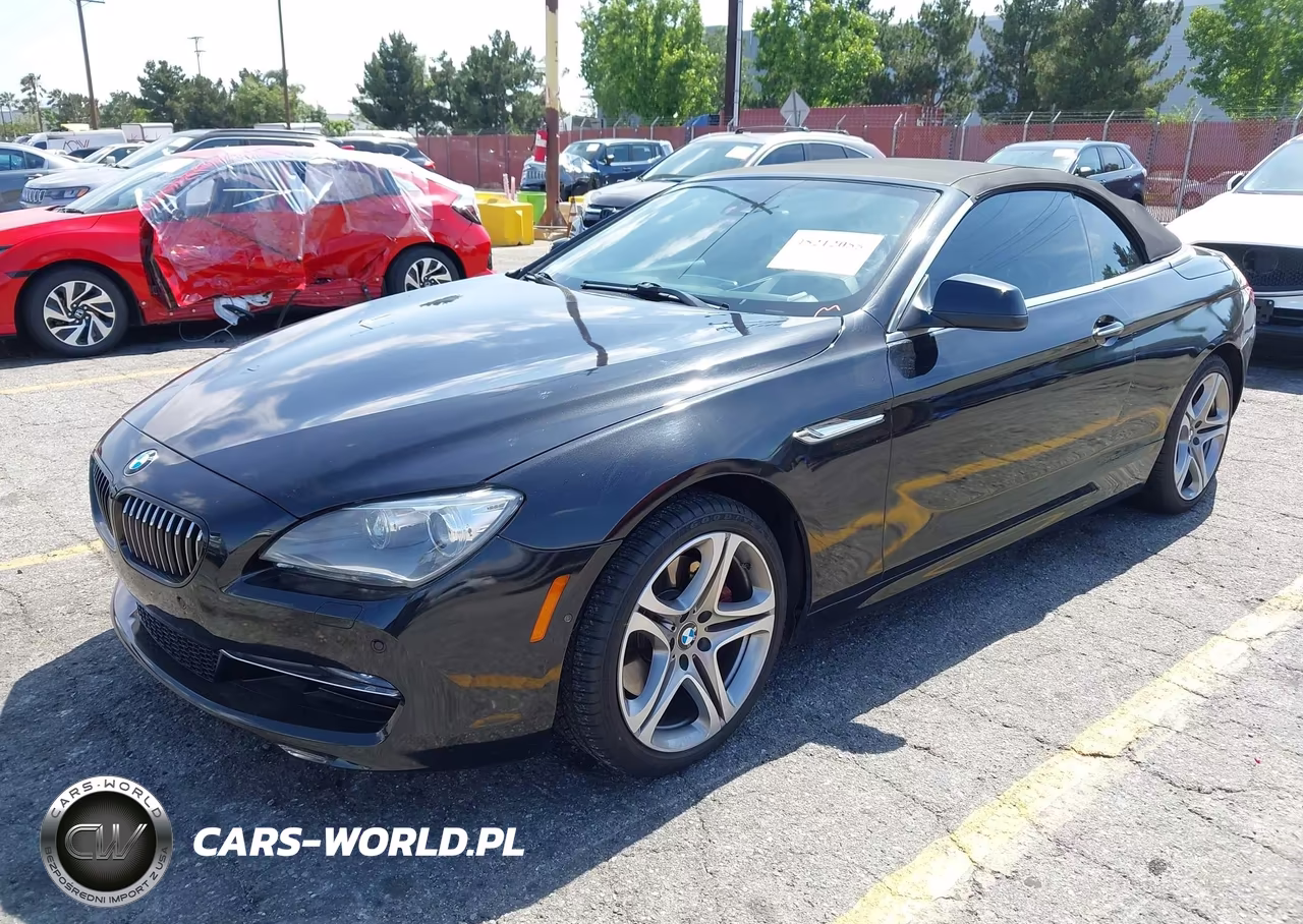 2012 BMW 650I VIN:WBALZ3C59CDL71602 - 2