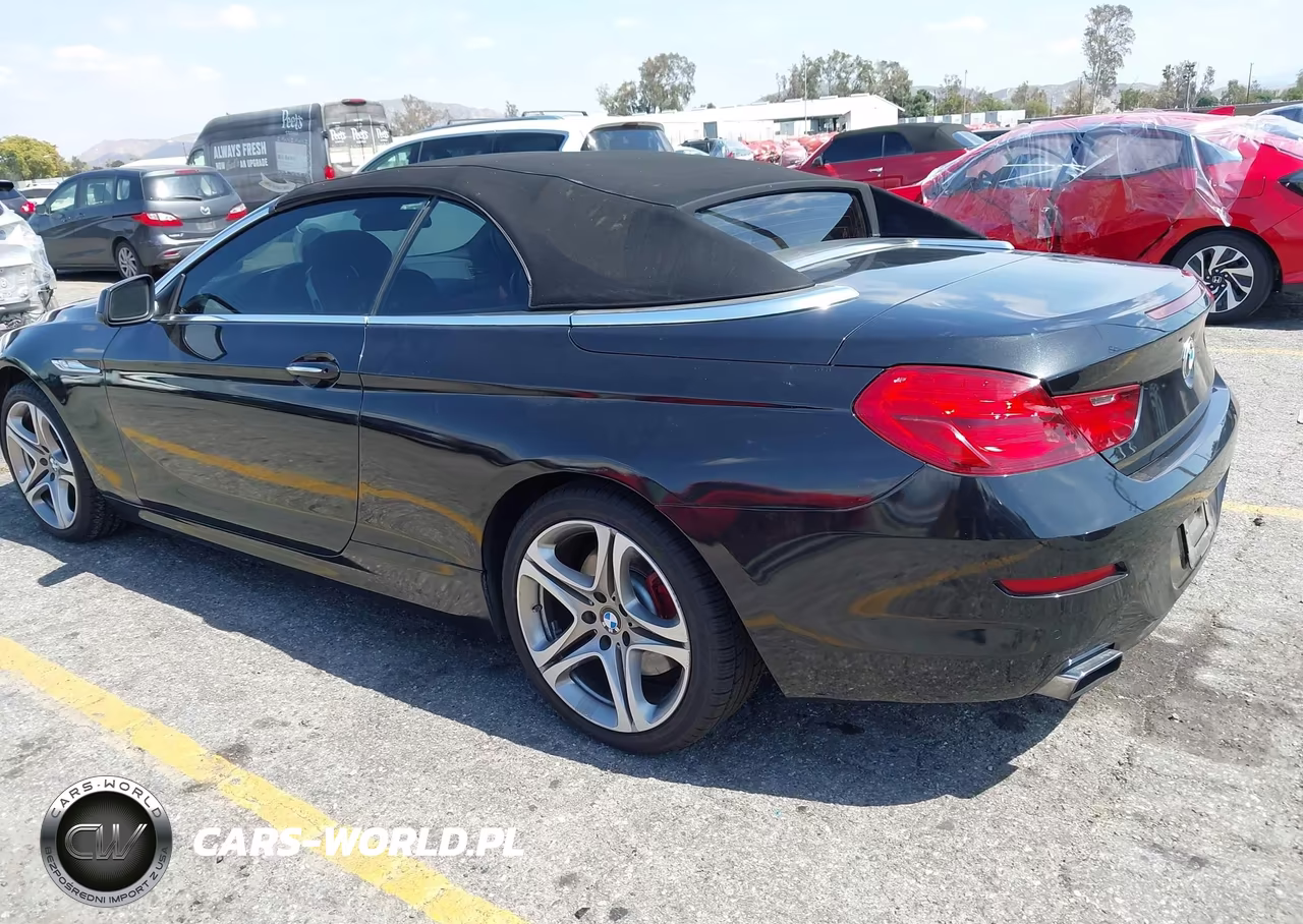 2012 BMW 650I VIN:WBALZ3C59CDL71602 - 3