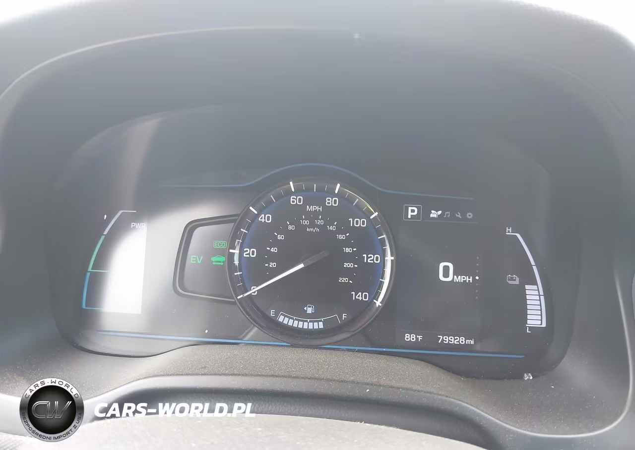 2018 Hyundai Ioniq Hybrid Blue VIN:KMHC65LC3JU072833 - 7