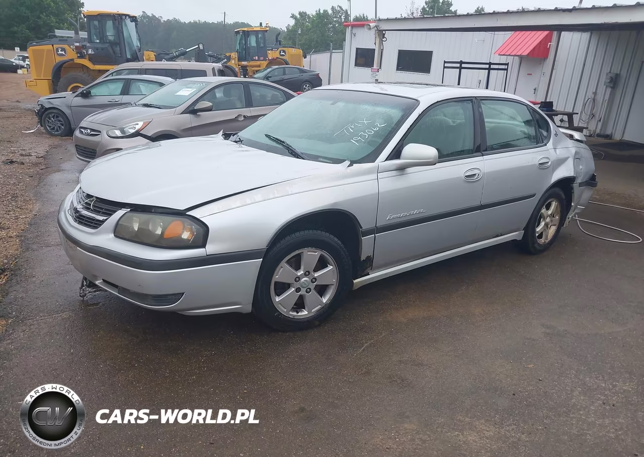 2003 Chevrolet Impala Ls VIN:2G1WH52K639193062 - 2
