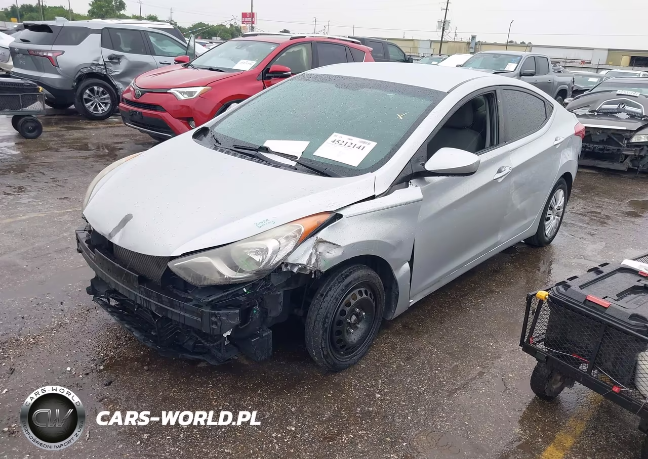 2013 Hyundai Elantra Gls VIN:5NPDH4AE3DH372243 - 2