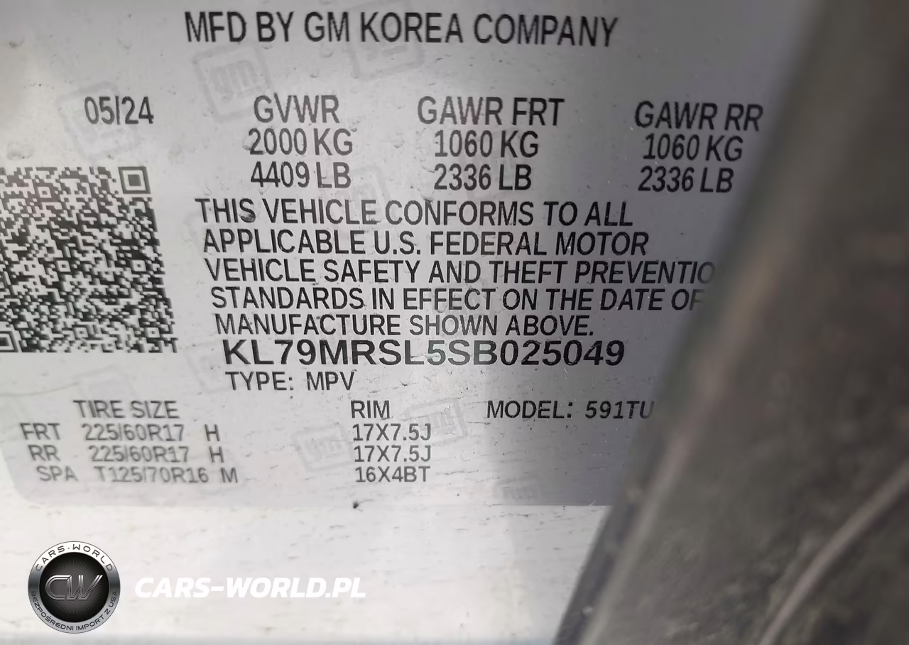 2025 Chevrolet Trailblazer Awd Lt VIN:KL79MRSL5SB025049 - 9