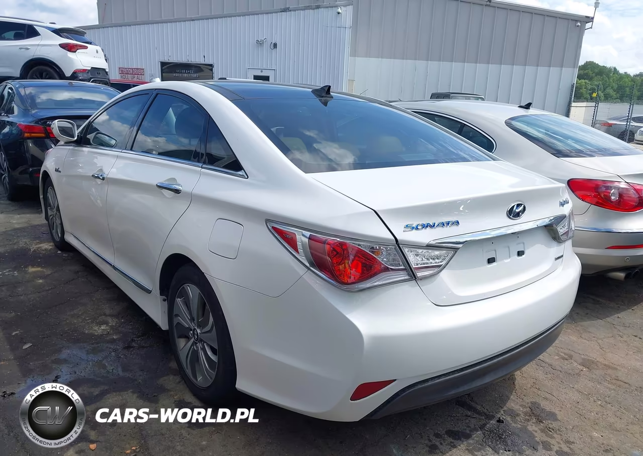 2014 Hyundai Sonata Hybrid Limited VIN:KMHEC4A4XEA106345 - 3