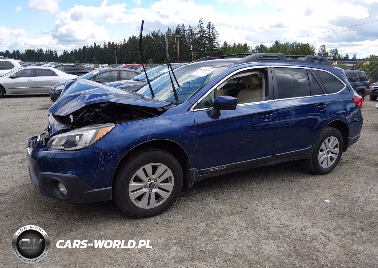 2016 Subaru Outback 2.5I Premium VIN:4S4BSACC3G3205458 - 2