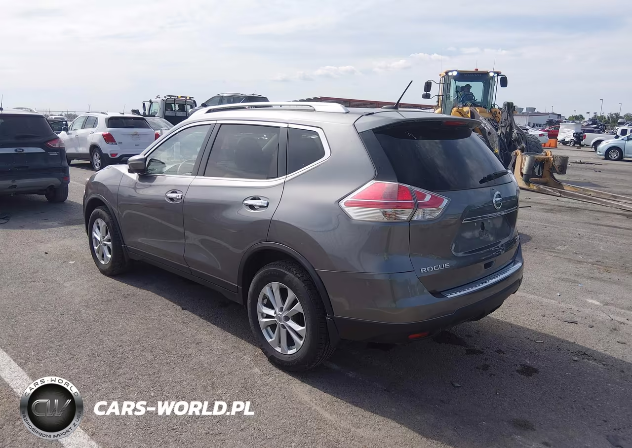 2015 Nissan Rogue Sv VIN:KNMAT2MV0FP543989 - 3