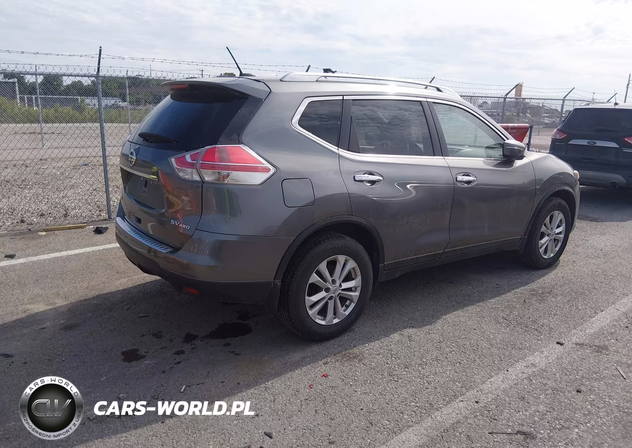 2015 Nissan Rogue Sv VIN:KNMAT2MV0FP543989 - 4