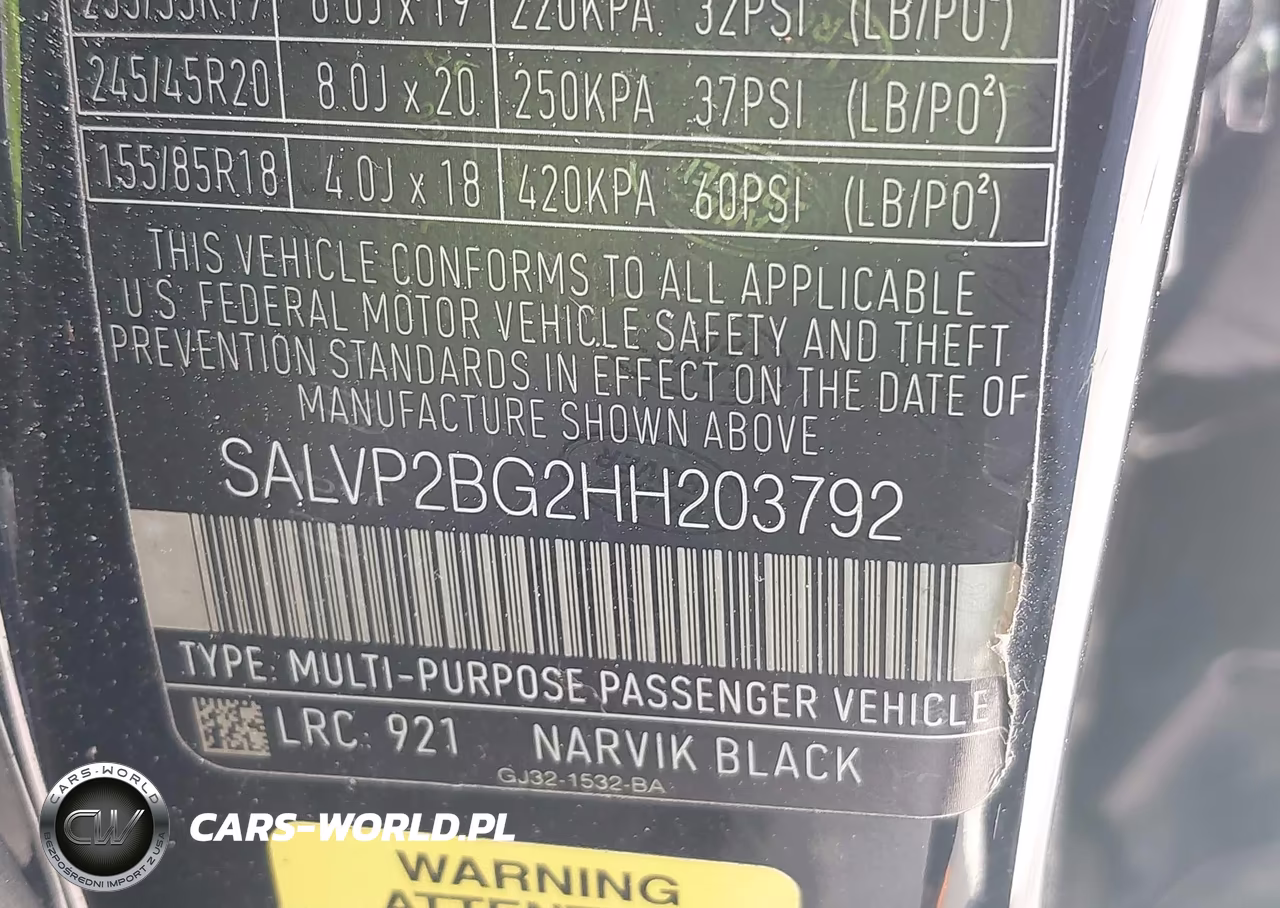 2017 Land Rover Range Rover Evoque Se-Se Premium VIN:SALVP2BG2HH203792 - 9