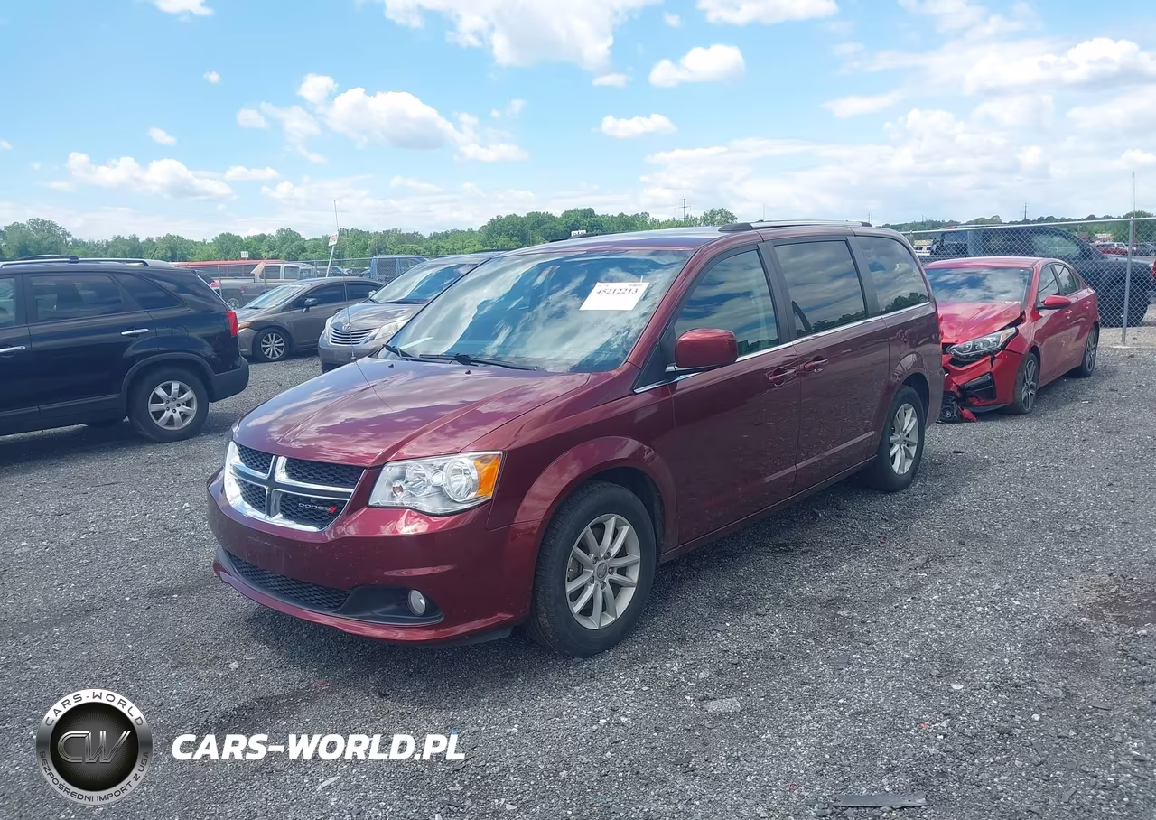 2019 Dodge Grand Caravan Sxt VIN:2C4RDGCG4KR580343 - 2