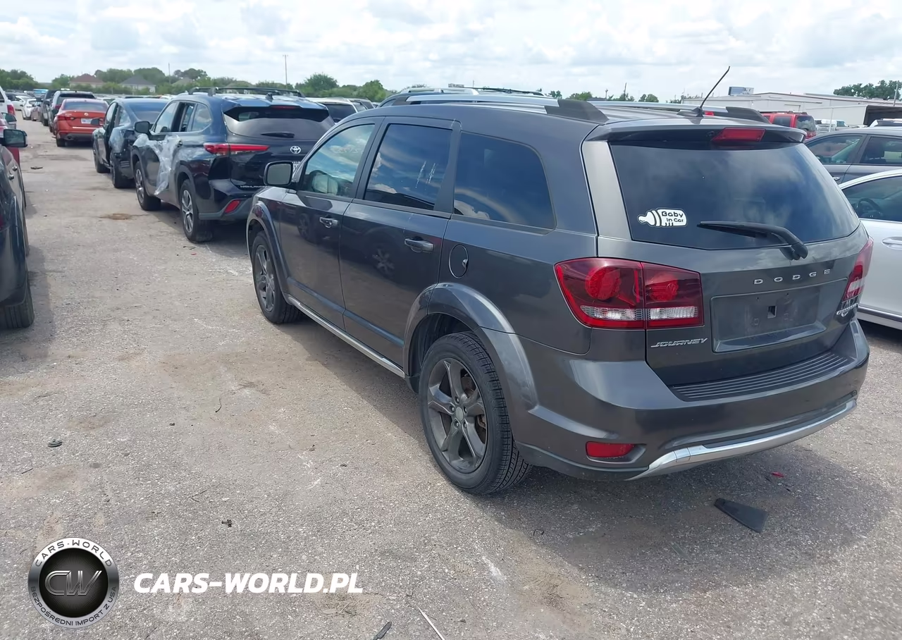 2015 Dodge Journey Crossroad VIN:3C4PDCGB7FT573436 - 3