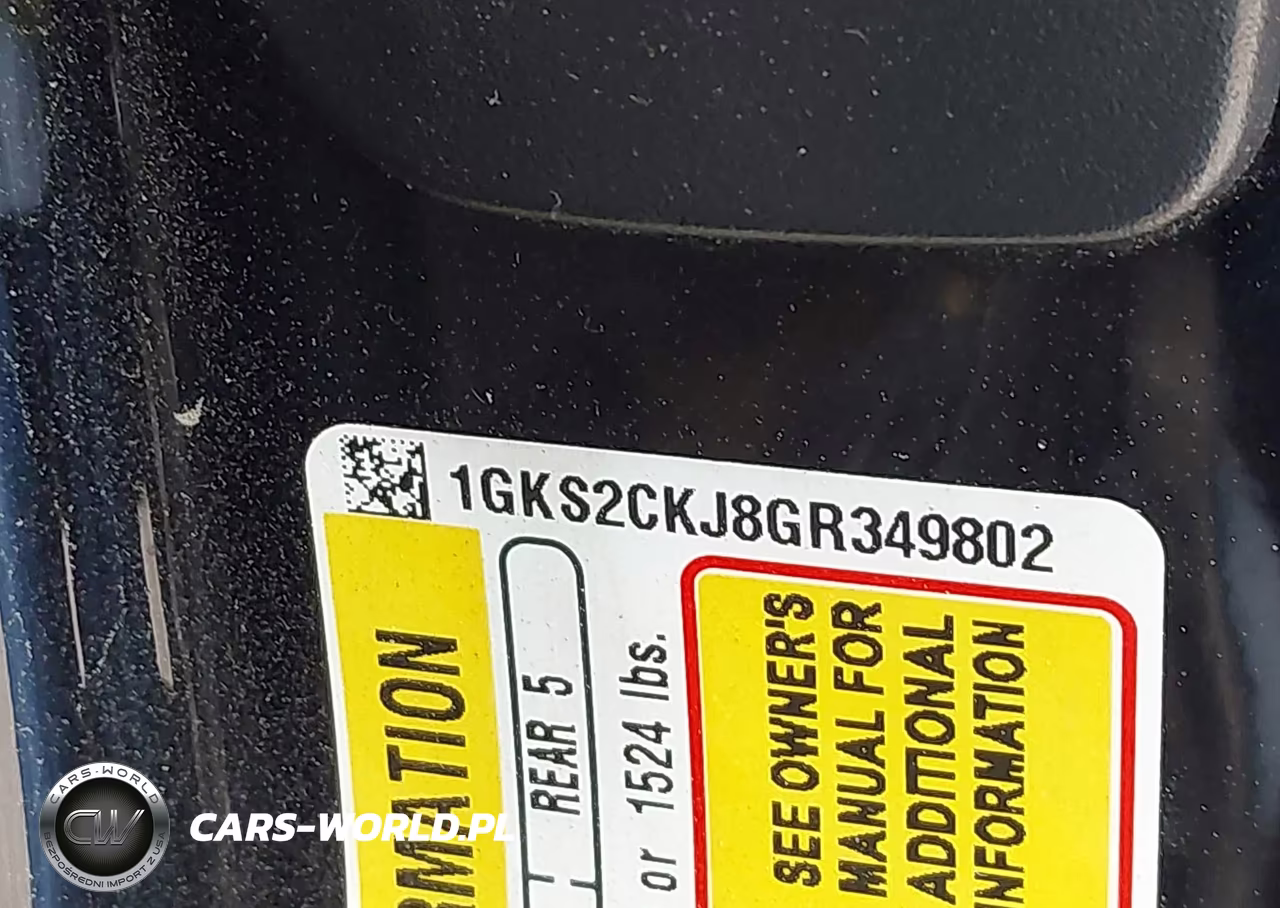 2016 GMC Yukon Denali VIN:1GKS2CKJ8GR349802 - 9