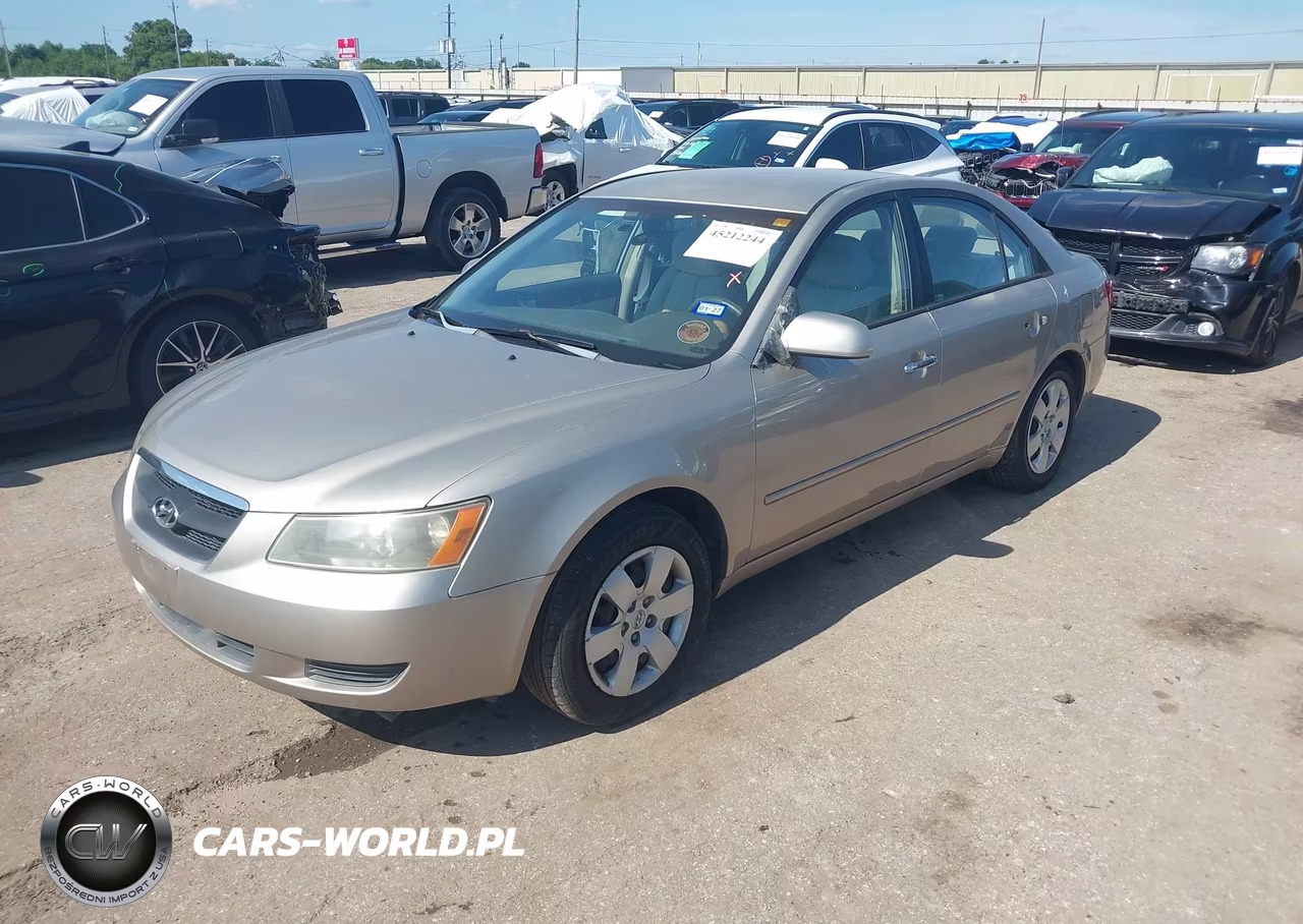 2008 Hyundai Sonata Gls VIN:5NPET46CX8H314436 - 2