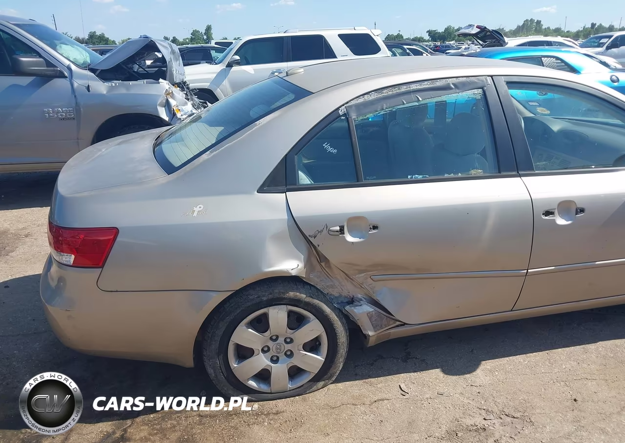 2008 Hyundai Sonata Gls VIN:5NPET46CX8H314436 - 6