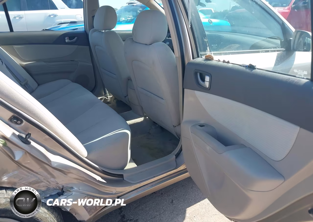 2008 Hyundai Sonata Gls VIN:5NPET46CX8H314436 - 8