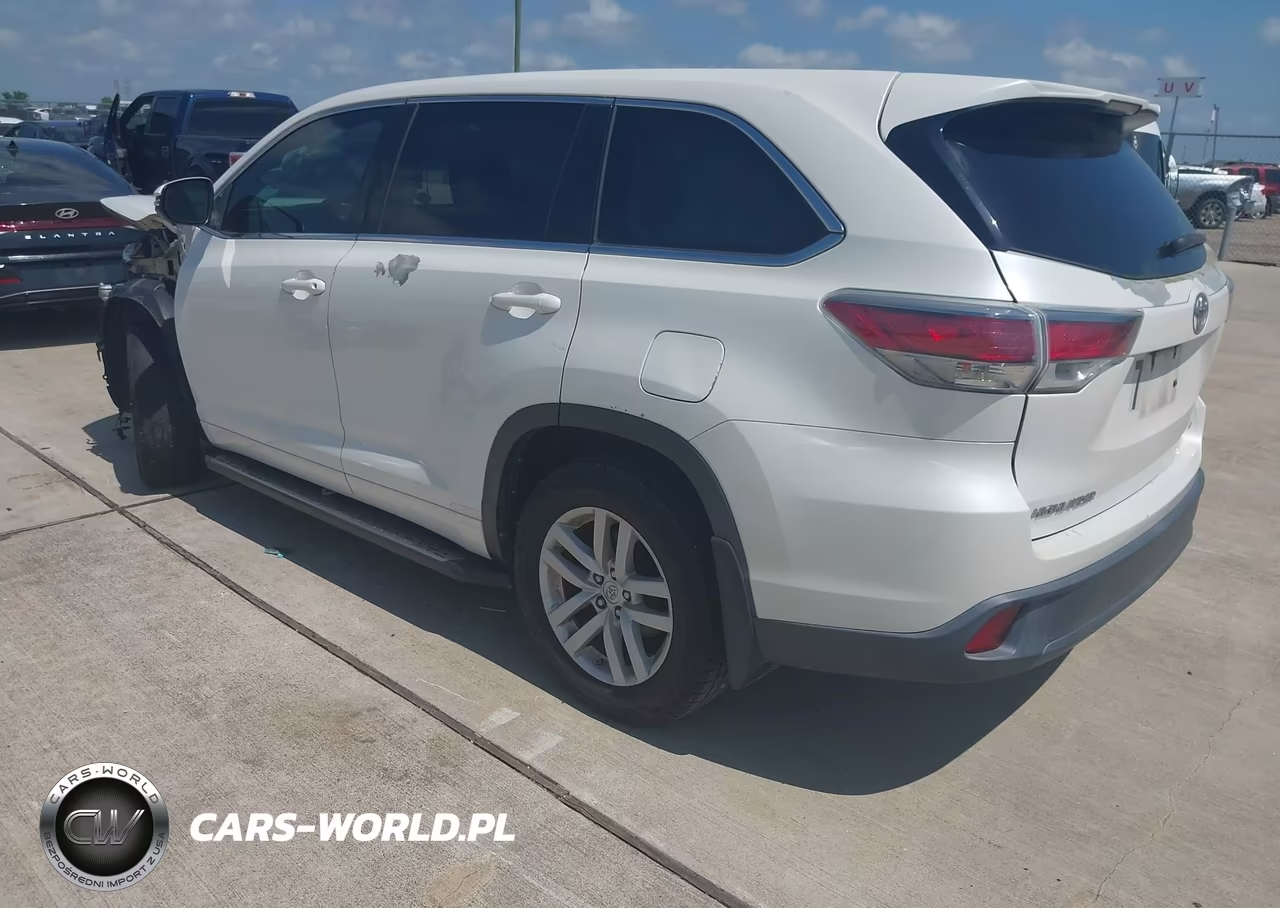2015 Toyota Highlander Le VIN:5TDZARFH0FS014394 - 3