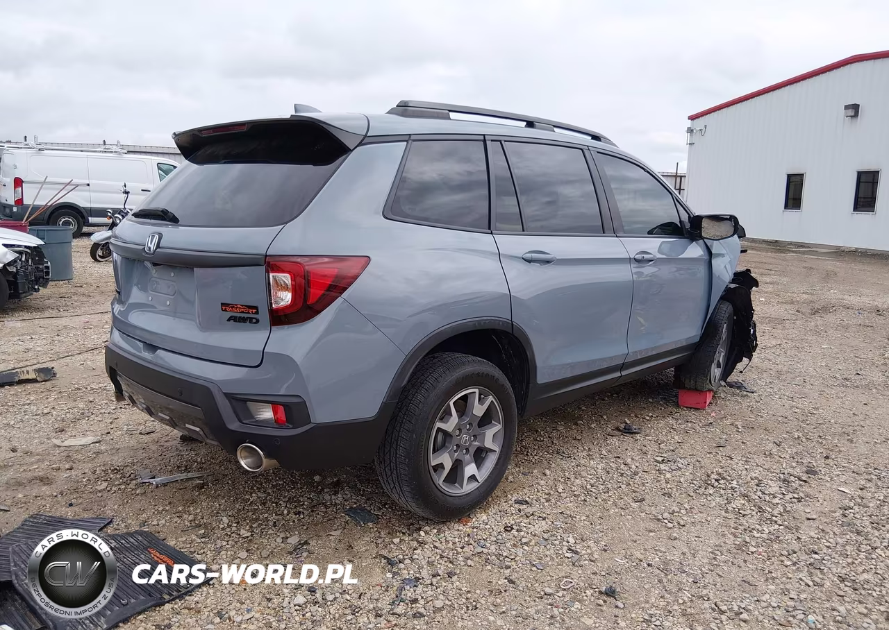 2023 Honda Passport Awd Trailsport VIN:5FNYF8H66PB009645 - 4
