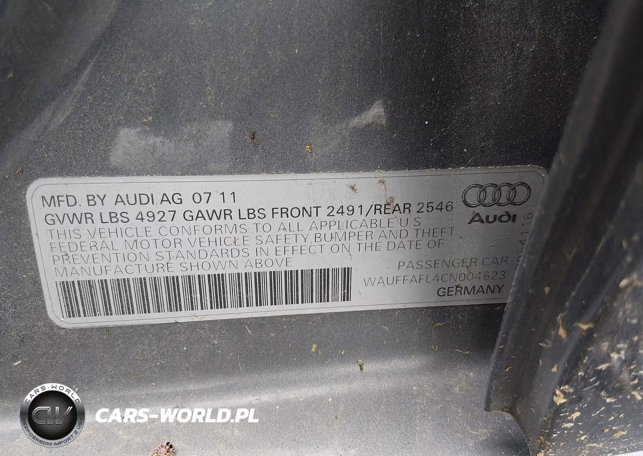 2012 Audi A4 2.0T Premium VIN:WAUFFAFL4CN004623 - 9