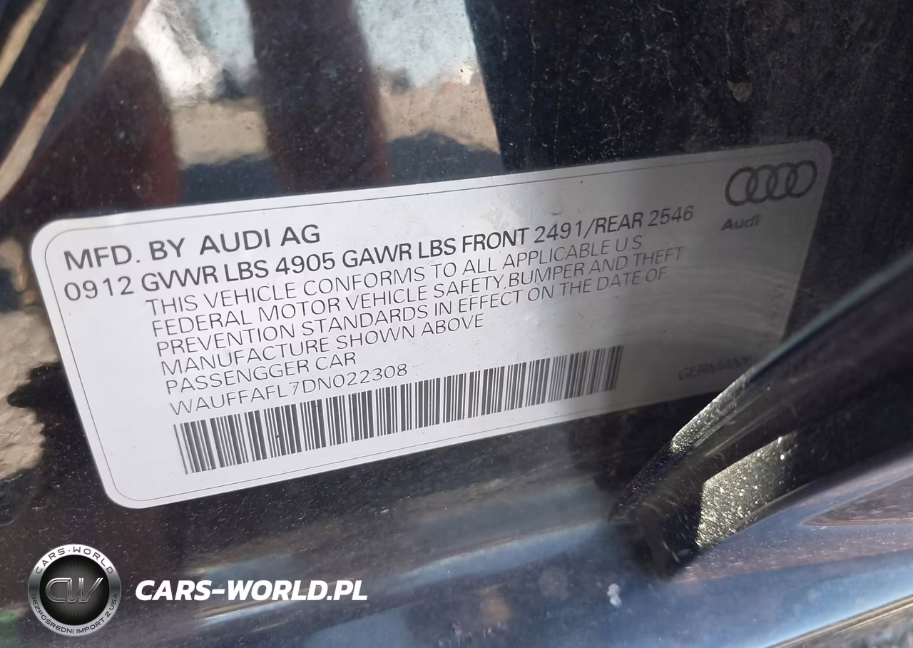 2013 Audi A4 2.0T Premium VIN:WAUFFAFL7DN022308 - 9