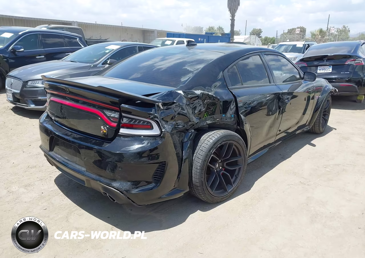 2021 Dodge Charger Scat Pack Widebody Rwd VIN:2C3CDXGJ2MH601943 - 4