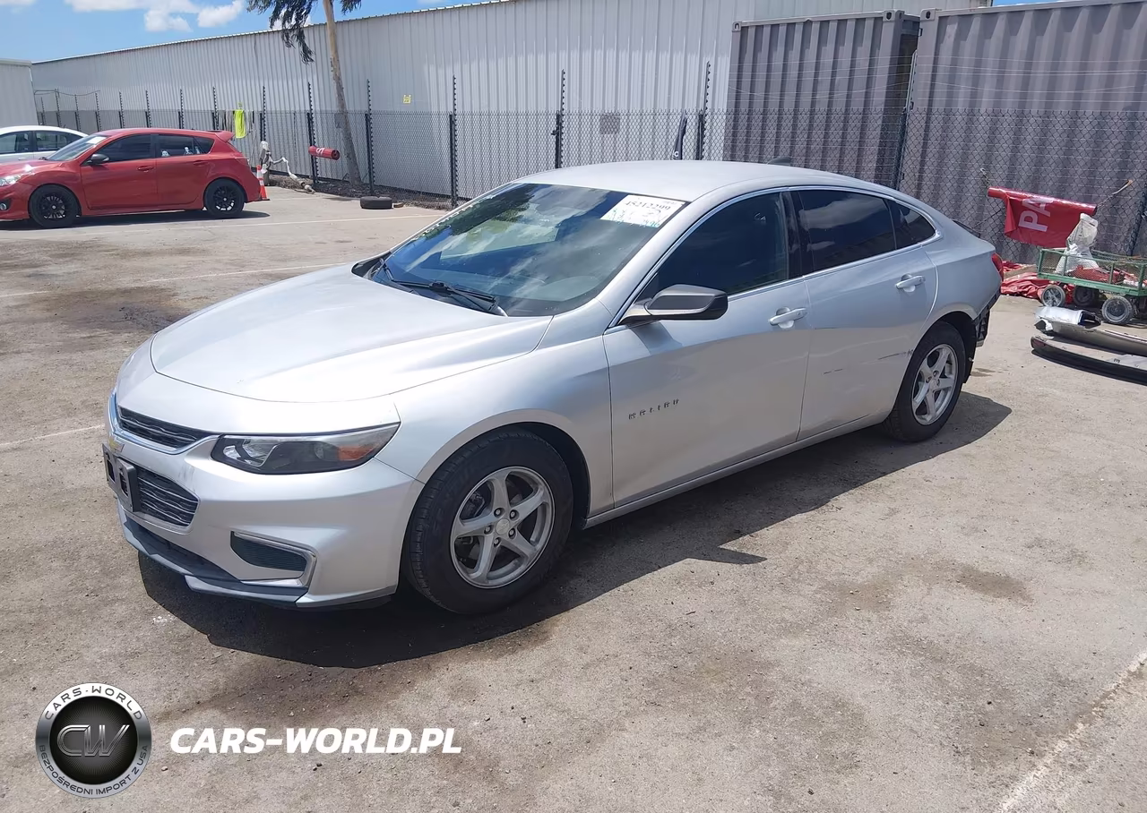 2017 Chevrolet Malibu Ls VIN:1G1ZB5ST4HF250140 - 2