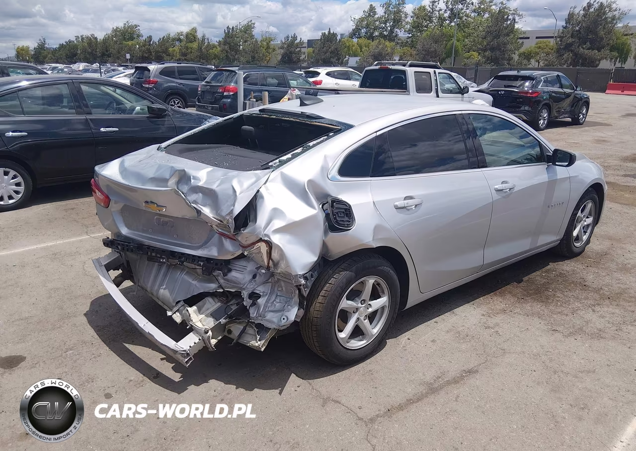 2017 Chevrolet Malibu Ls VIN:1G1ZB5ST4HF250140 - 4