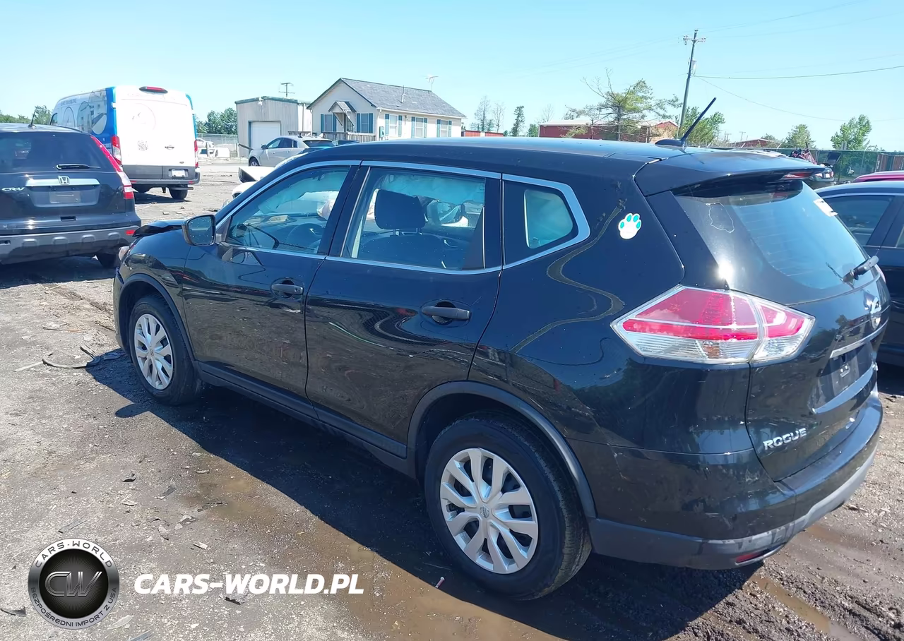 2016 Nissan Rogue S VIN:KNMAT2MV7GP615904 - 3