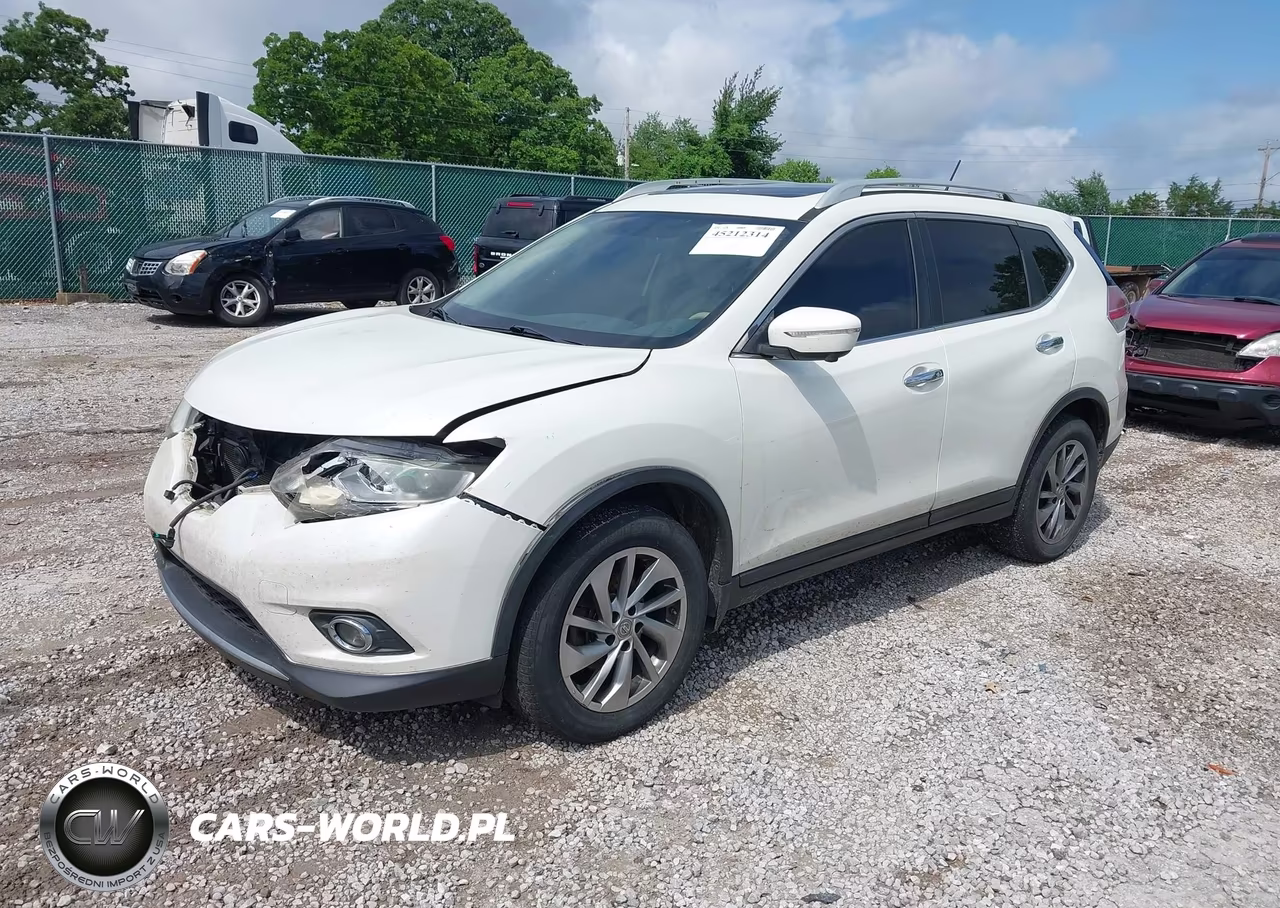 2015 Nissan Rogue Sl VIN:5N1AT2MV5FC824835 - 2