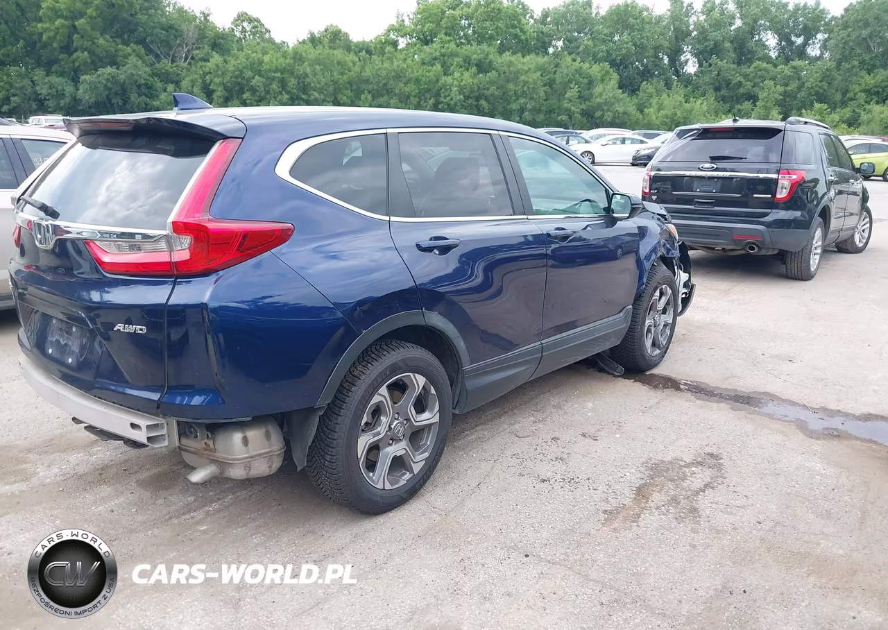 2018 Honda Cr-V Ex-L-Ex-L Navi VIN:7FARW2H89JE066131 - 4