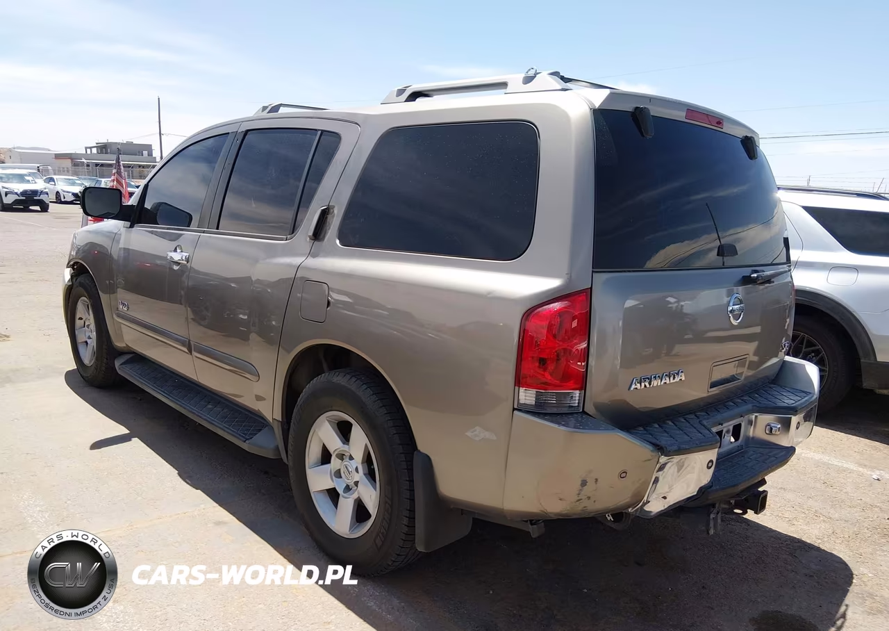 2007 Nissan Armada Se VIN:5N1BA08A77N713327 - 3