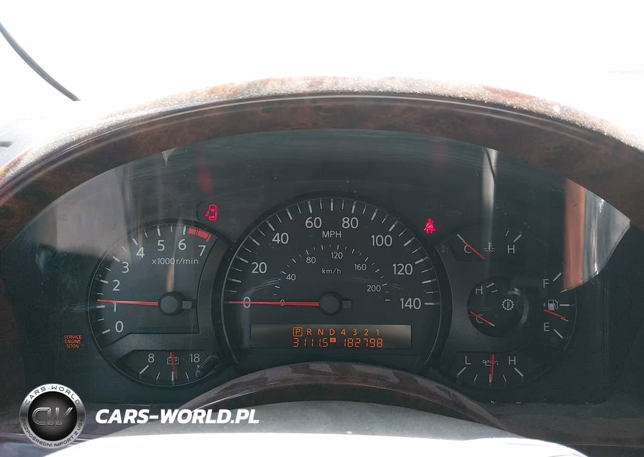 2007 Nissan Armada Se VIN:5N1BA08A77N713327 - 7