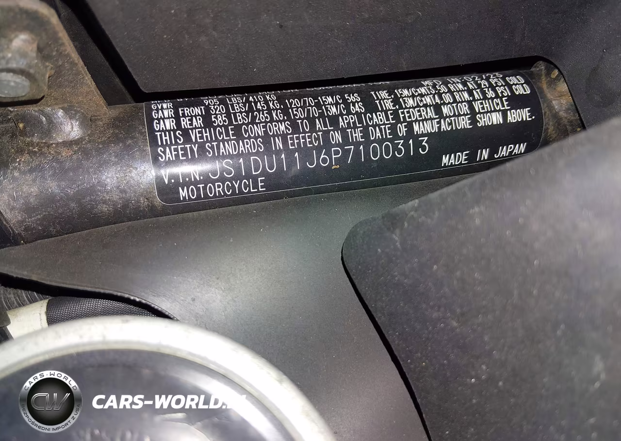 2023 Suzuki An400 A VIN:JS1DU11J6P7100313 - 10