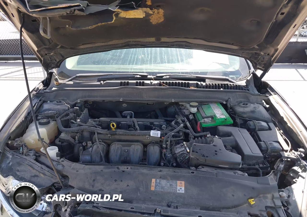 2013 Ford Fusion S VIN:3FA6P0G74DR254122 - 10
