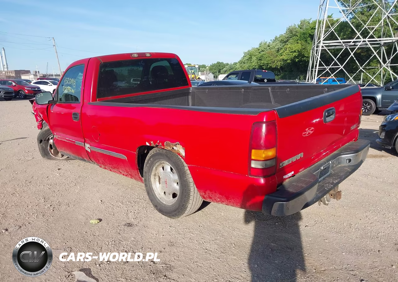 2002 GMC Sierra 1500 Sle VIN:1GTEC14T92Z243375 - 3
