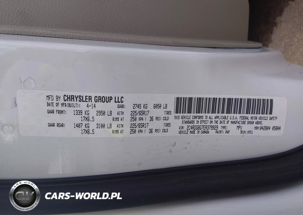 2014 Dodge Grand Caravan Se VIN:2C4RDGBG7ER379929 - 9