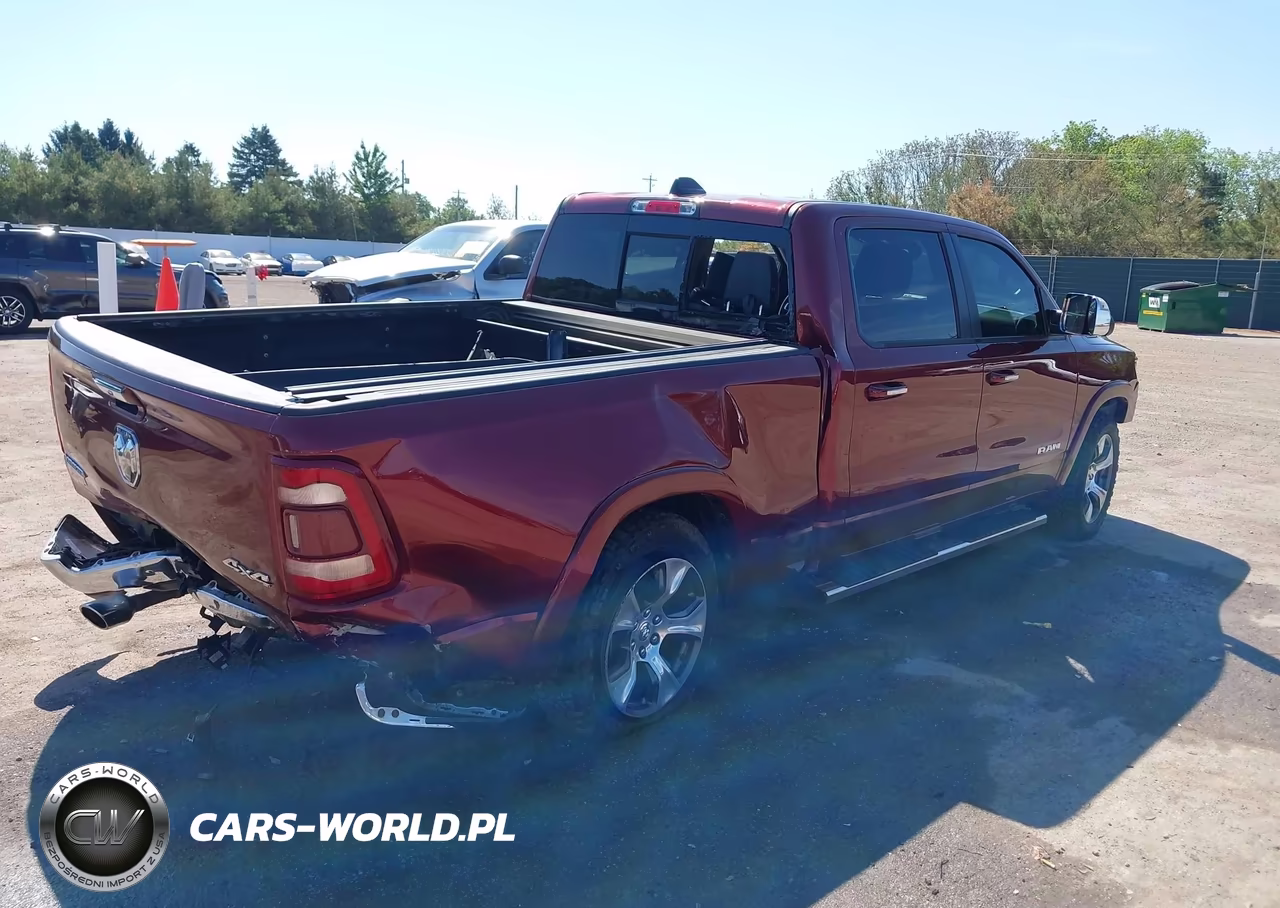 2019 Ram 1500 Laramie 4X4 6'4 Box VIN:1C6SRFRT7KN538125 - 4