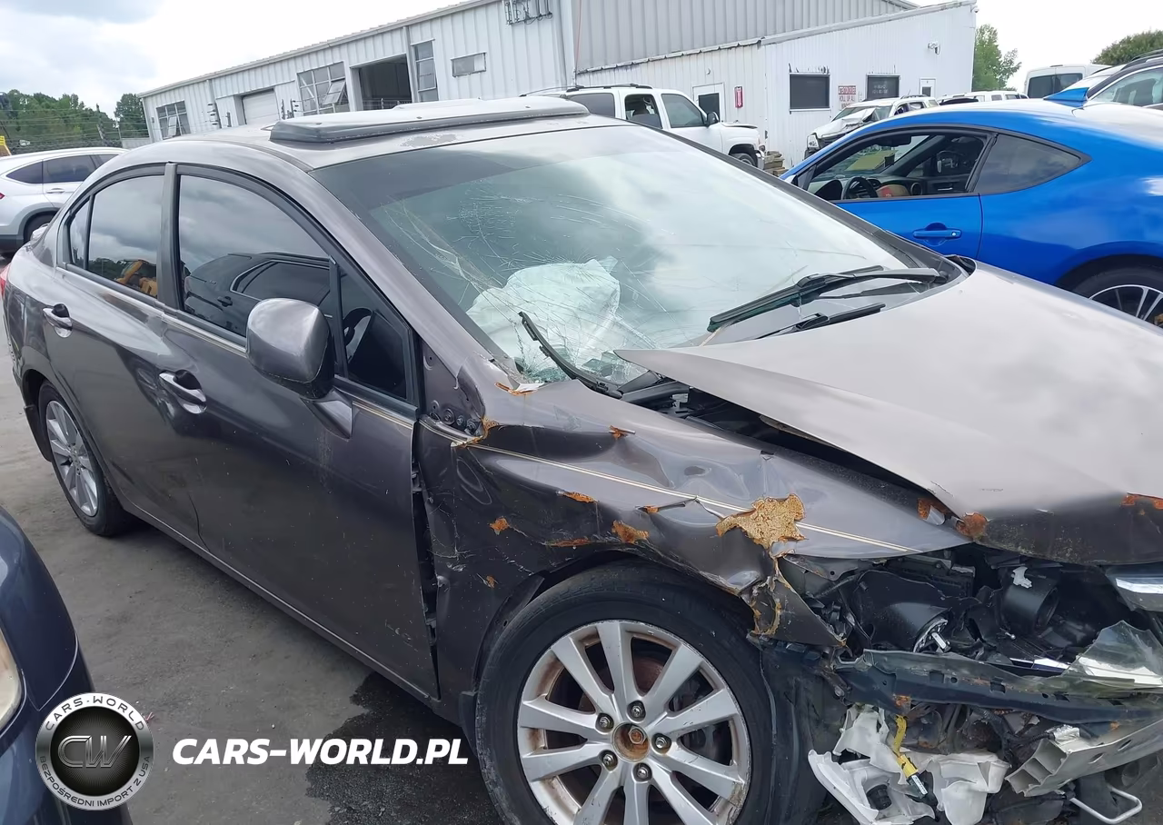 2012 Honda Civic Ex-L VIN:2HGFB2F96CH566817 - 14